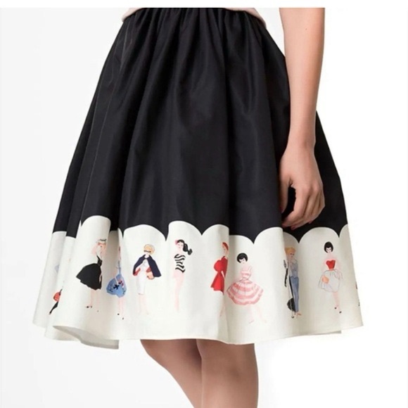 Unique Vintage Dresses & Skirts - My Barbie Collection Swing Skirt